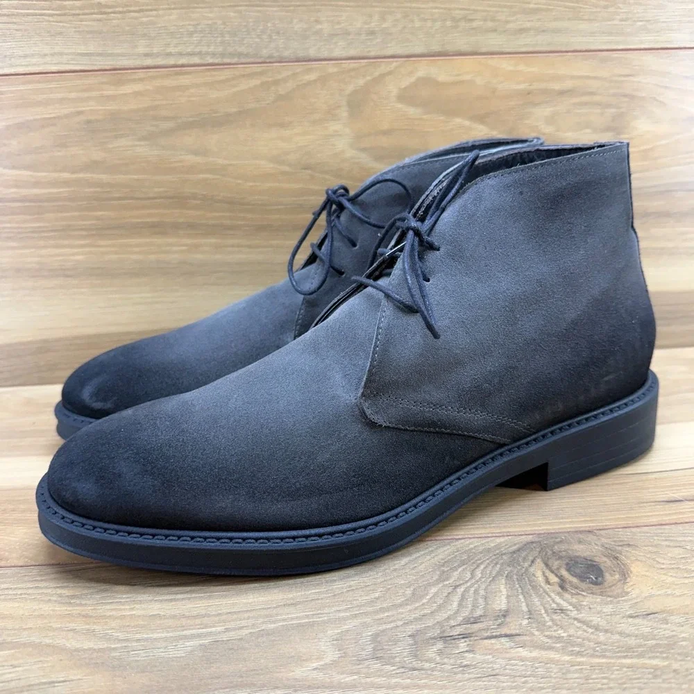 To Boot Danil Desert Chukka Boots Mens 10 Gray‎ Suede Old Money Smart Casual
